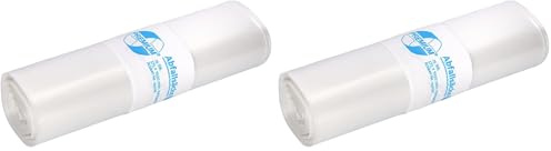 Müllsäcke DEISS PREMIUM transparent, 60 my, 70 L (Packung mit 2)