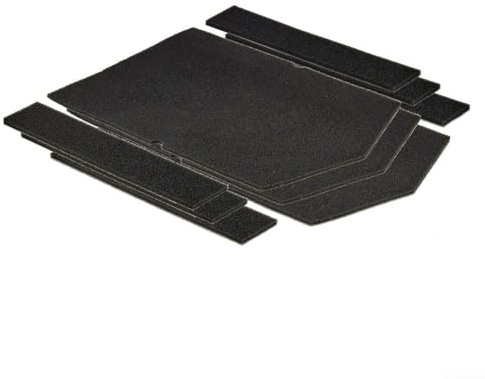 Trocknerfilter Satz 9057930 9688381 7358901 Ersatz Tür- und Flusensieb Kompatibel mit Kondenstrockner und Wärmepumpentrockner, 3er Set