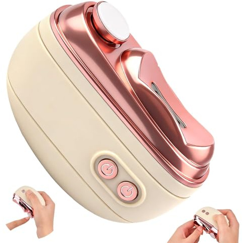Electric Nail Clipper,Smart Thick Nail File Cutter,3-in-1 Automatic Nail Trimmer with Nail File/Polishing/Nail Light,2-Speed,Quiet Safety Electric Trimmer for Babies, Kids, Adults,Elderly