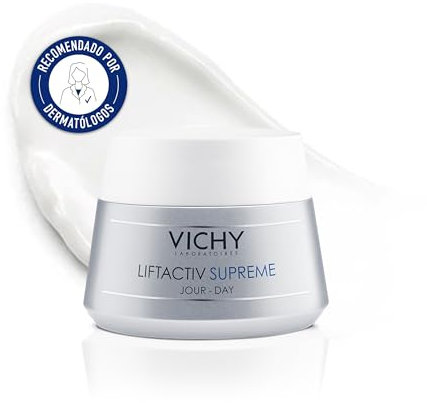 Vichy Liftactiv H.A., Crema Giorno Rassodante, Adatta a Pelli Normali e Miste, Effetto Lifting, Risultato Illuminante, Formula con Acqua Termale Vichy, Rhamnose, Glicerina e Caffeina, 50 ml
