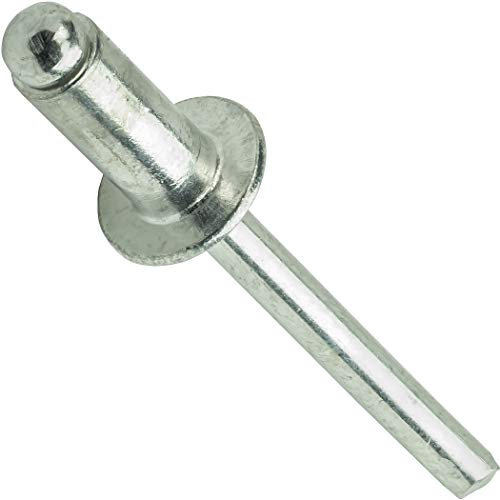 Fastenere Popnieten aus Aluminium, alle Größen erhältlich 1/8 x 1/4 (4-4) (100 Pack)