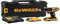 Dewalt 18 Volt Akku Schlagbohrschrauber DCD709D2T (bürstenloser Motor, 2-Gang-Vollmetallgetriebe, 15-stufiges Drehmomentmodul, 2x 18 V/ 2 Ah Li-Ion Akkus, Ladegerät, Gürtelclip, T-STAK-Box)