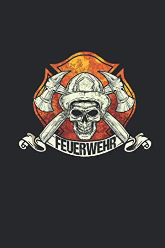 Feuerwehr: Notizbuch für einen Feuerwehrmann, Feuerwehrfrau in der Berufsfeuerwehr oder Freiwilligen Feuerwehr [Punktkariert]