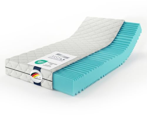 MSS e.K. Aqua Deluxe 7 Zonen Kaltschaummatratze 160x200 x14 cm H5/H6