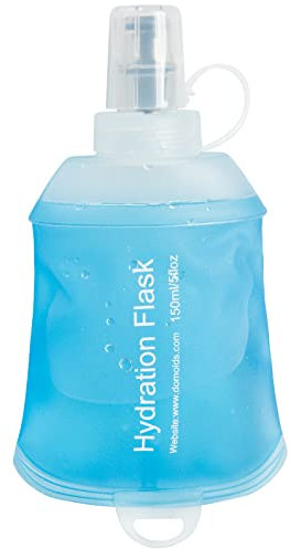 GYGYL Bouteille d'eau souple en TPU pliable pour la course à pied, la randonnée, le cyclisme, l'escalade 150 ml