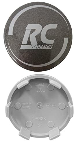 4 Stück Original RC Nabendeckel 60mm Dark Sparkle EM138 4er-Set Nabenkappen Felgenkappen Radnabenkappen Nabenabdeckungen Felgennabenabdeckungen Radnabenabdeckungen Felgennabendeckel Radnabendeckel