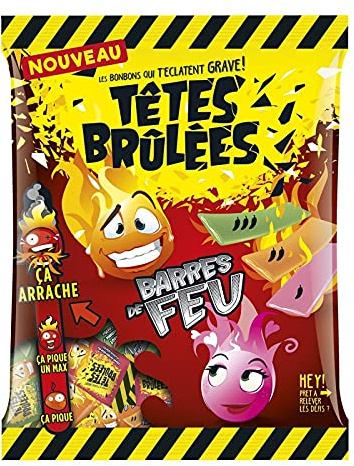 TETES BRULEES | Barre De Feu 200G | Lot De (3) | livraison offerte