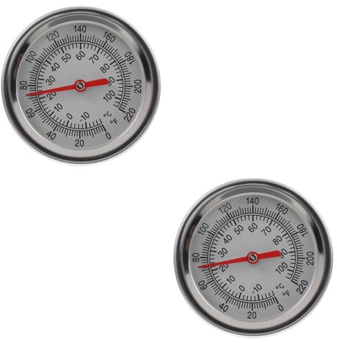 2 Piezas termómetro de suelo Termómetro para compost Termómetro para jardinería medida de temperatura medidor de temperatura del suelo termómetro digital número