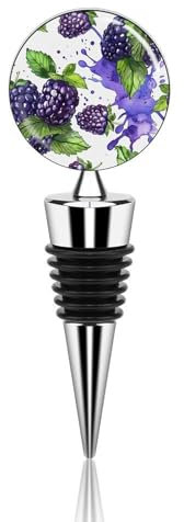 Dark Blue And Purple Bottle Stopper Beverage Bottle Sealer Reusable Wine Stopper Personalised Champagne Stopper Unique Wine Bottle Corks Keep Fresh Suitable for Standard