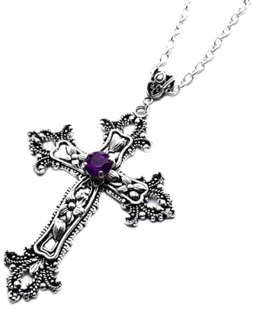 EAVUYIS Christliche Kette Kreuzanhänger mit Halskette Kreuz Anhänger Halskette Einfache Kreuz Halskette Religiöses Gebet Anhänger Ostern Geschenke