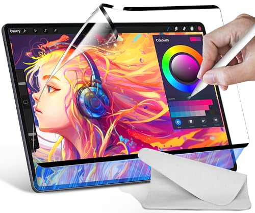 manlian Magnetic Paper Screen Protector for Samsung Galaxy Tab S11 Ultra/S10 Ultra/S9 Ultra/S8 Ultra 14.6 Inch, Like Writing / Drawing on Paper, Removable and Reusable, Paper Screen Protector
