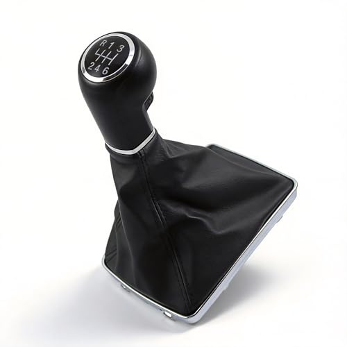 RemixAst Pomo De Opel Para Astra H 6 Velocidades, Palanca De Cambio Con Cubierta Y Marco Cromo, Para 0Pel Para Astra Lll Para H 1.6 Para Vauxha Ll 2004-2010