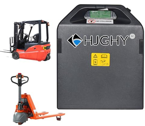 HJGHY 24v,30AH, Batterie au Lithium 24 V 20 Ah, 30 Ah ou 50 Ah pour transpalette électrique, Batterie 24 Volts pour Chariot élévateur électrique avec poignée.