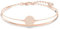 Swarovski Sublima Armreif, Weiß, Roségold-Legierungsschicht