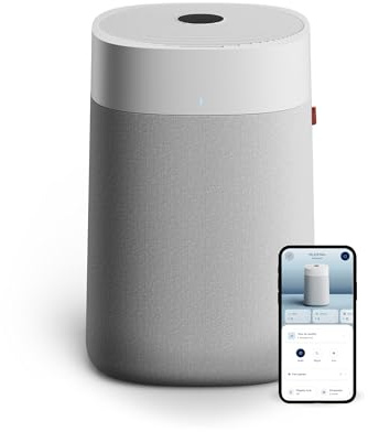 BLUEAIR Air Purifiers for Large Rooms, Cleans 3,048 Sqft In One Hour, HEPASilent Smart Air Cleaner For Home, Pets, Allergies, Virus, Dust, Mold, Smoke - Blue Pure 211i Max