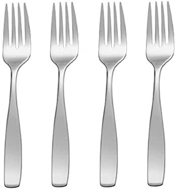 Mikasa Satin Loft 18/10 Stainless Steel Salad Fork (Set of Four)