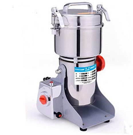 Moulin électrique commercial de broyeur de grain de sucre d'acier inoxydable de 700G pour broyer divers grains Famille de broyeur d'herbe de moulin de grain d'épice