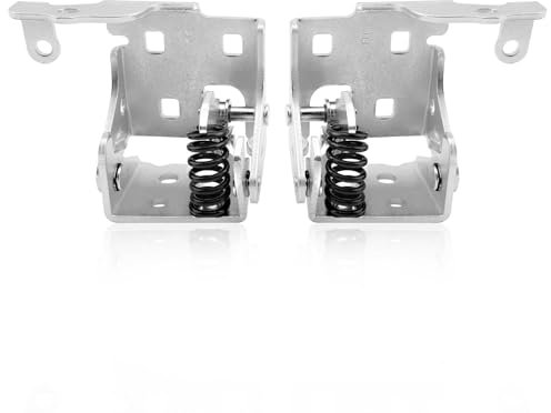 Kit de bisagra de puerta inferior delantera izquierda y derecha, compatible con Chevy Silverado Suburban Tahoe Avalanche GMC Sierra Yukon Cadillac Escalade 2007-2014 - Reemplaza # 20969645, 20969646