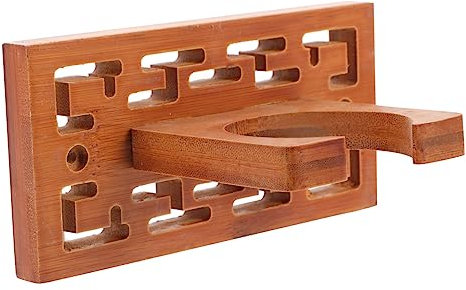 VICASKY 2sätze Holz Wandhalterung Für Musikinstrumente Stabiler Und Sicherer Aufhänger Für Erhu Ukulele Und Mehr Einfache Installation Platzsparend Klassisches Design Braun