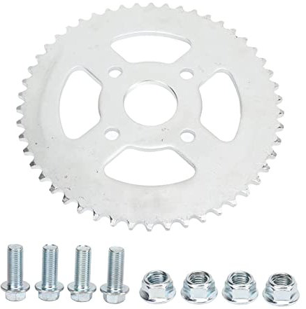 AOWINHIT Piñón Trasero de Cadena 420 de 40 Mm con 50 Dientes, Repuesto de Metal para Mini Bicicleta, Adecuado para Bt200x Ct200u