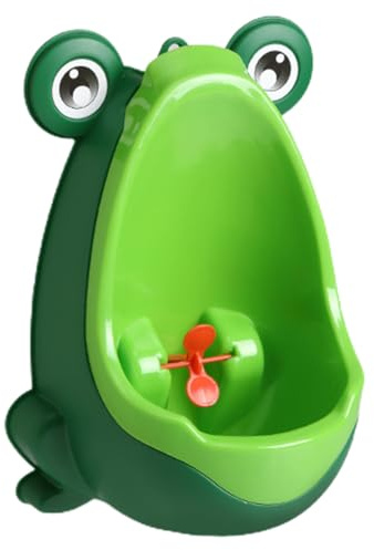 Urinoir Pour Enfant, Urinoir En Forme De Grenouille Portable Urinoir, Pot Urinoir Pour L'apprentissage De La Propreté Des Enfants Dans La Salle De Bain (Vert)