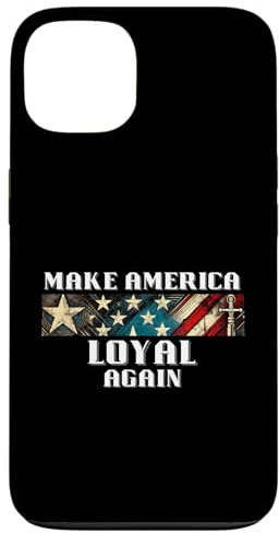 Machen Sie Amerika wieder loyal USA Stars & Stripes Hülle für iPhone 13