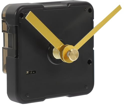 Angoily 4 Sätze Wall Clock wanduhren Uhr Mechanismus DIY Uhr eine wanduhr Radios Uhrzeiger Pendeluhr Ticken Herstellung Ersatz-Uhrwerk Ersatzteile für Uhrwerke Uhrwerk reparieren Plastik