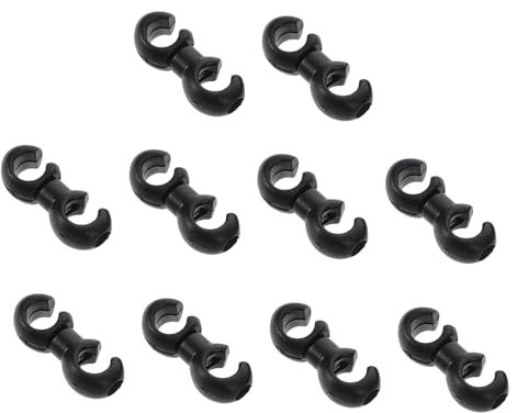 Hemobllo 10pcs Bike Cable Clips for Bicycle Brake Shift Cables Bike Line Buckle for Cycling Gear Line Fixing