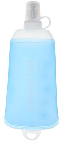 Abaodam Bouteille Souple Silicone Flasque Étanche pour Running Cyclisme et Randonnée Bouteille Légère Compacte pour Sport Outdoor