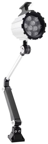Lámpara De Máquina Herramienta A Prueba De Explosiones, Voltaje Universal De 110-220 V, Alto Brillo De 120 Lúmenes/vatio, Con Cuello Flexible,Tornos,Fresadoras(Long arm,7w)