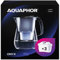 AQUAPHOR Carafe filtrante à eau Onyx de 4,2 L, pour réduire le calcaire, le chlore et autres impuretés, comprend 3 cartouches filtrantes Maxfor+ Carafe filtrante à eau de qualité supérieure effet