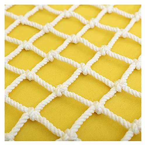 AFGZQ Kind Haustier Katze Sicherheit Anti-Fall Netz Nylon-Sicherheitsnetz, Balkon Fenster Deck Treppe Schutz Zaun, for Balkon, Garten, Spielplatz Color : 5cm mesh, Size : 2x6m(7x20ft)