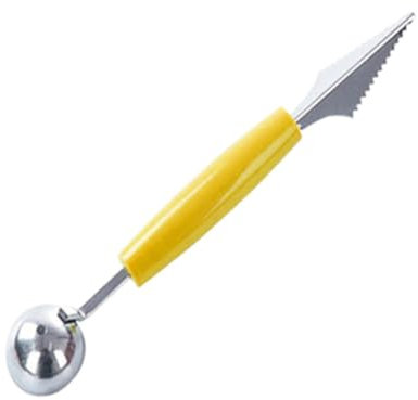 TOPBATHY Werkzeug zum Schnitzen von Früchten Obstschaufel Edelstahl Fruchtschaufel stainless steel ausstecher rentier scoop Schneiden chee Fruchtlöffelschneider Teller Obstlöffel Grablöffel