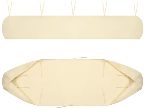 Funda Protectora Toldos, 420D Oxford Tarpaulin Awning Bolsa De Almacenamiento Solar Impermeable Contra La Nieve De Polvo, Para Patio Cubierta Retráctil, Funda De Toldo Para Jardí (4m/13.12ft,Beige)