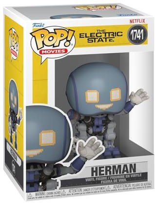Funko POP! Movies: Electric State - Herman - Vinyl-Sammelfigur - Geschenkidee - Offizielle Handelswaren - Spielzeug Für Kinder und Erwachsene - Movies Fans - Modellfigur Für Sammler und Display