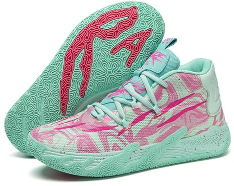 Hixingo Zapatillas de Baloncesto Hombre, Basketball Shoes Deportivas Zapatillas Deportivas Transpirable, Sneakers Unisex Adulto Zapatillas de Correr