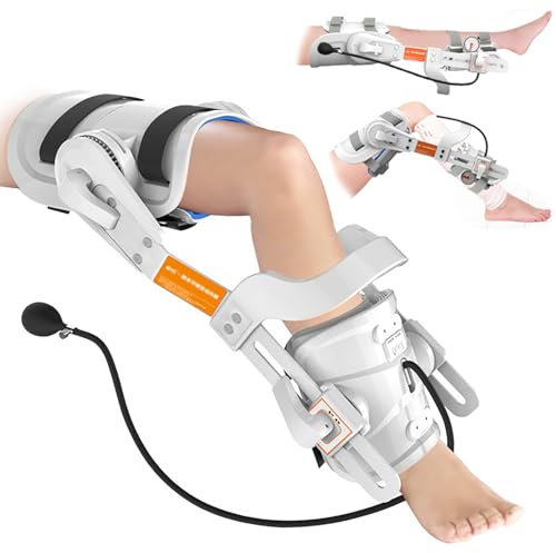 Kniegelenk-Rehabilitationstrainer, Verstellbarer Beinstrecker, Manuelles Airbag-Druckdesign, Streckungswinkel -10° Und Flexionsstreckung 140°, Rehabilitationsanwendung Nach Einer Kniefrakturoperation