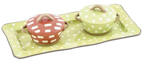 Villa Altachiara Mini Pirofila Candy, 13X10X7 Cm, Colori Assortiti, Teglia Da Forno In Stile Anni '50, Collezione Candy