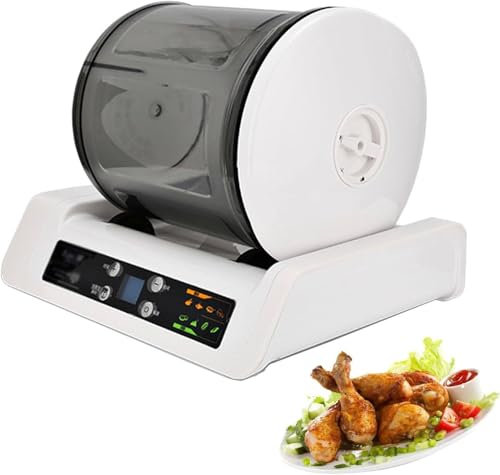 JJENXYYDS Máquina eléctrica para marinar Carnes, marinador automático de Verduras, máquina eléctrica automática para encurtir Hamburguesas, Sabor encurtido, para Pollo Frito, Barbacoa