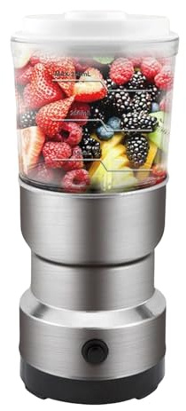 Licuadora portátil para batidos, mezclador personal - Mezclador personal portátil para bebidas - Máquina compacta de preparación de electrodomésticos de cocina de cocina ligera para grano de polvo