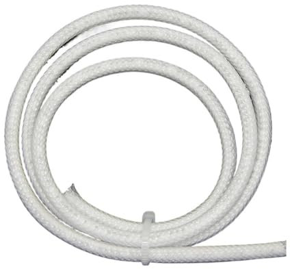 VONCYKI 1/2/3/5/10/20/30/50 m, isolierter PET-Geflechtschlauch, hochdichter Kabelmantel, Kabelschutz, Geflechthülsen für Drähte (transparent, 6 mm, 2 m)