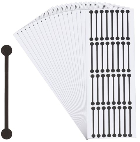 MAYJOYDIY 504 Pcs Tamper Evident Stickers 23×8cm Tamper Proof Labels Bottle Sealing Strip PVC Self Adhesive Stickers for Jars Cosmetic Bottle Seals Envelopes Takeouts Paper Cup(Black)