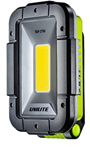 Unilite SLR-1750 USB Rechargeable High Power LED Folding Portable Work Task Light with Power Bank | 1750 Lumen | Strong Magnetic Base | Red LED Modes for Emergency | Type C Fast Charge