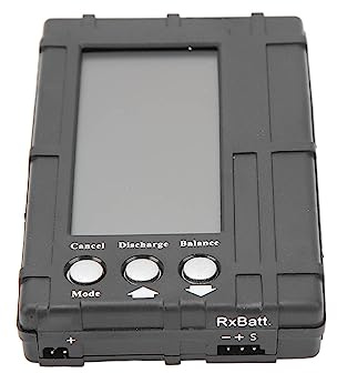VBESTLIFE 3 in 1 Balance Discharger, Large Screen Voltage Detection Discharger for 2‑6S Li Po Li Fe Battery