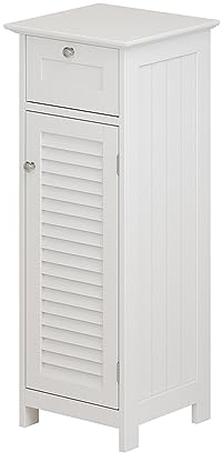 Vicco Midischrank Riad, Weiß, 32 x 87 cm