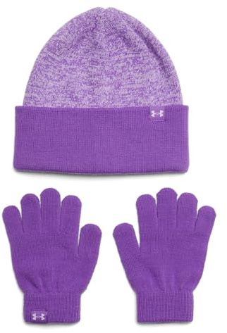 Under Armour Girls G Beanie Glove Combo Hat Set