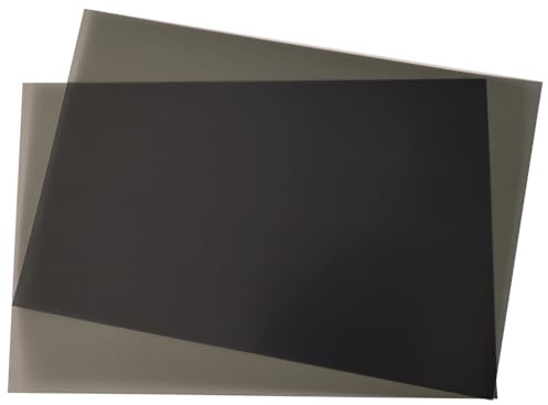 Zirkular Polarisations-Film, Nicht klebend, 30 x 19,8 cm, zirkular polarisierte Filter, Polarisationsblätter für Fotografie, pädagogische Physik-Experimente, 2 Stück