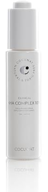 COCUNAT Triple Exfolierendes Serum AHA 10% Anti-Aging Peeling 30ml | Tägliches Gesichtspeeling mit Glykolsäure, Mandelsäure und Milchsäure. Erneuert die Haut, reduziert Falten.