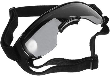 Sosoport Hundesonnenbrille Mit Uv Schutz Für Mittelgroße Bis Große Hunde Winddicht Verstellbare Riemen Schickes Design Für Outdoor Aktivitäten