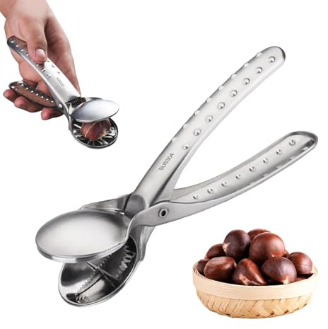 Clip portatile per castagne di Schiaccianoci,Clip per castagne di Schiaccianoci - Strumento per biscotti di noci, pinze taglierine per castagne, pinze per noci di castagna | Apri noci,